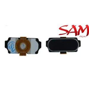 BOTAO HOME EXTERNO S6 EDGE PRETO