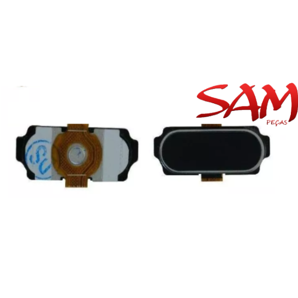 BOTAO HOME EXTERNO S6 EDGE PRETO