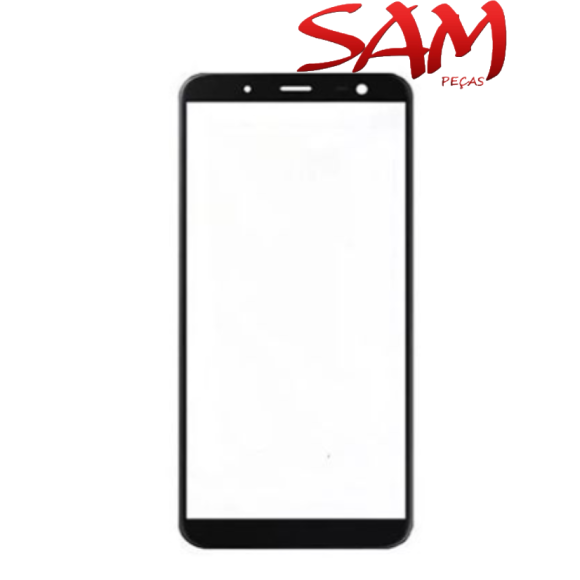 VIDRO SAMSUNG J6 PRETO