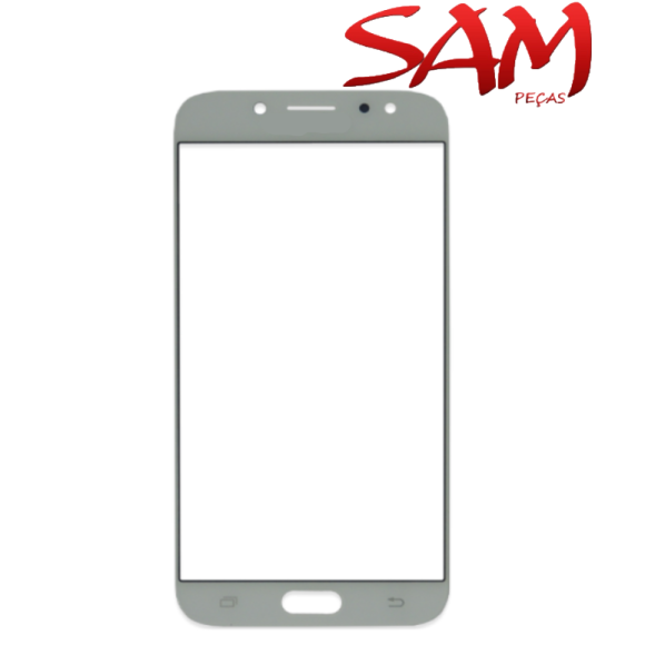 VIDRO SAMSUNG J730/J7 PRO BRANCO NACIONAL