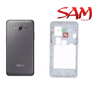 CARCACA COM TAMPA SAMSUNG G530 C/TV PRETO